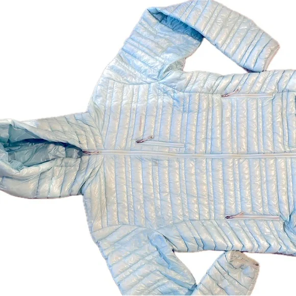 Patagonia Sky Blue Women's puffy Jacket - Picture 1 of 8